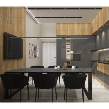 Люстра Crystal Lux LARGO SP33W L1770 BLACK-1