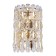 Бра Crystal Lux LIRICA AP2 CHROME/GOLD-TRANSPARENT