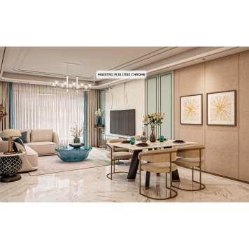 Люстра Crystal Lux MAESTRO SP-PL10 L1100 CHROME-1