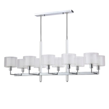 Люстра Crystal Lux MAESTRO SP-PL10 L1100 CHROME-2