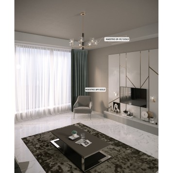 Люстра Crystal Lux MAESTRO SP-PL7 GOLD-2