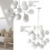 Люстра Crystal Lux MEDEA WHITE SP18