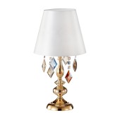 Лампа настольная Crystal Lux MERCEDES LG1 GOLD/COLOR Лампа настольная Crystal Lux MERCEDES LG1 GOLD/COLOR