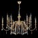 Люстра Crystal Lux MERCEDES SP6+6 GOLD/COLOR