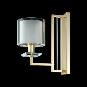 Бра Crystal Lux NICOLAS AP1 GOLD/WHITE-3