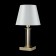 Лампа настольная Crystal Lux NICOLAS LG1 GOLD/WHITE