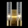 Бра Crystal Lux OTONO AP2 BRASS/TRANSPARENTE