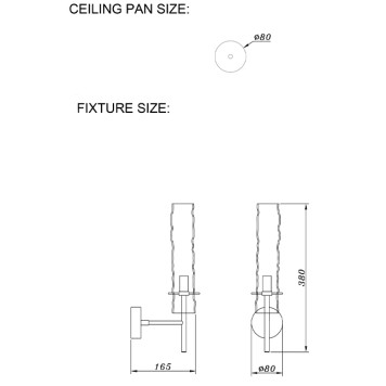 Бра Crystal Lux PRIMAVERA AP1 GOLD-1