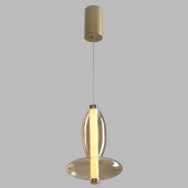 Люстра Crystal Lux QUASAR SP7W LED AMBER