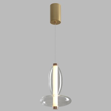 Люстра Crystal Lux QUASAR SP7W LED TRANSPARENT-1