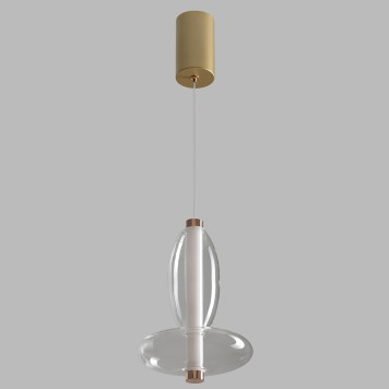 Люстра Crystal Lux QUASAR SP7W LED TRANSPARENT-3