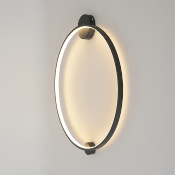 Бра Crystal Lux REAL AP26W LED BLACK-1