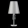 Лампа настольная Crystal Lux RENATA LG1 SILVER