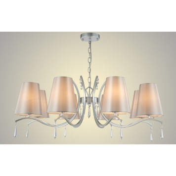 Люстра Crystal Lux RENATA SP8 SILVER-3