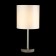 Лампа настольная Crystal Lux SERGIO LG1 NICKEL