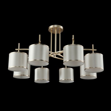 Светильник потолочный Crystal Lux SERGIO PL8 GOLD-2