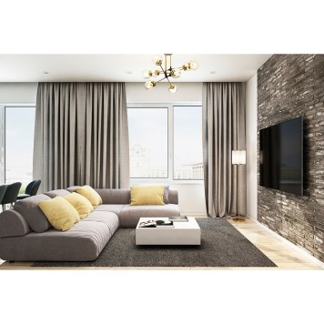 Торшер Crystal Lux SERGIO PT1 GOLD-4