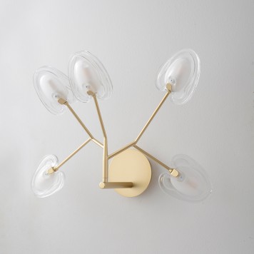 Бра Crystal Lux SOLE AP5 GOLD-3