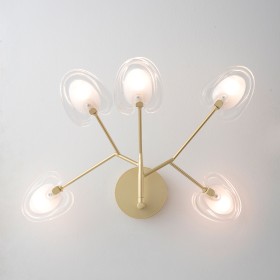 Бра Crystal Lux SOLE AP5 GOLD