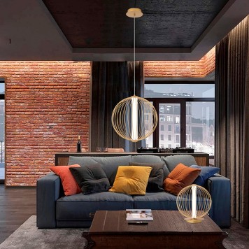 Люстра Crystal Lux SYNC SP18W LED GOLD-1