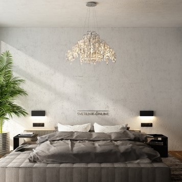 Люстра Crystal Lux TENERIFE SP9 SILVER-3