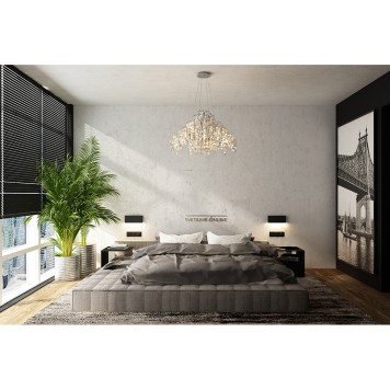 Люстра Crystal Lux TENERIFE SP9 SILVER-4