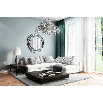 Люстра Crystal Lux TENERIFE SP9 SILVER-6