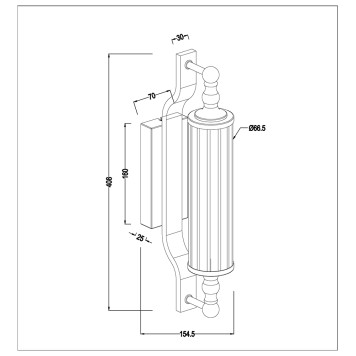 Бра Crystal Lux TOMAS AP1 GOLD-3