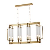 Люстра Crystal Lux TOMAS SP8 L1000 BRASS