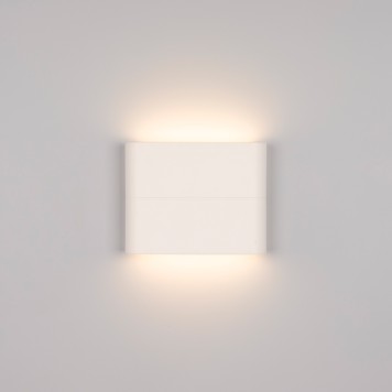 Уличный настенный светильник Arlight SP-Wall-110WH-Flat-6W Day White 021086-2