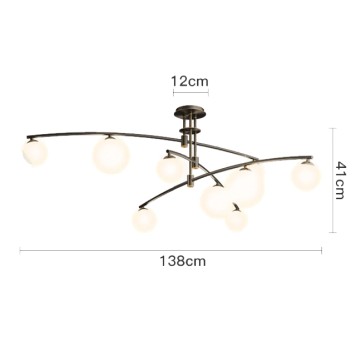 Светильник потолочный Delight Collection 8119P/9 black-3