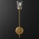 Бра Delight Collection Torche De Verre 8614W/D gold