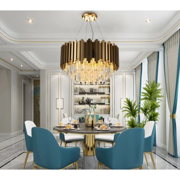 Люстра Delight Collection Barclay A006-600 L6 gold-3