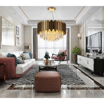 Люстра Delight Collection Barclay A006-600 L6 gold-4