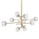 Люстра Delight Collection Globe Mobile KG0835P-8 brass