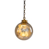 Люстра Delight Collection Soap KG1148P brass/amber