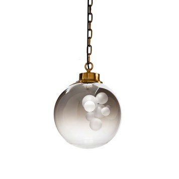 Люстра Delight Collection Soap KG1148P brass/smoky