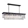 Люстра Delight Collection 1920s Odeon KR0387P-10C/P black/clear