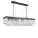 Люстра Delight Collection 1920s Odeon KR0387P-12C/P black/clear