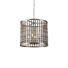 Люстра Delight Collection Wood Light KW0783P-4 silver