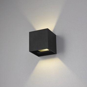 Уличный настенный светильник Delight Collection LWA803 black-1