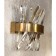 Бра Delight Collection Akasha MB18162246-250A light antique brass