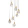 Люстра Delight Collection Crystal rock MD-020B-7 gold