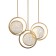 Люстра Delight Collection Moon Light MD8700-3A brushed gold