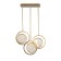 Люстра Delight Collection Moon Light MD8700-3A brushed gold