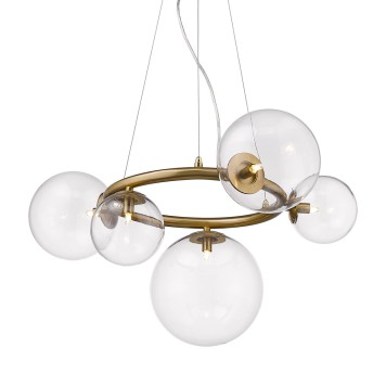 Люстра Delight Collection Puppet P68092-5 brass-2