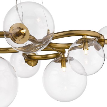 Люстра Delight Collection Puppet P68092-9 brass-2