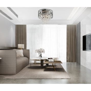 Светильник потолочный DeMarkt Бриз 25 111018405-1