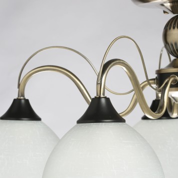 Светильник потолочный DeMarkt Олимп 7 318014905-5