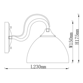 Бра DeMarkt Олимп 7 318025101-4